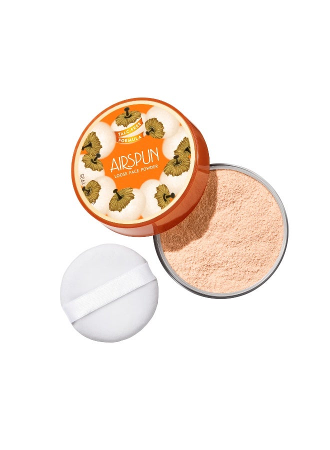 Airspun Loose Setting Powder, Talc-Free, Pore Minimizer, Oil Absorbing Face Powder – Translucent, 1.2 oz - Image 2