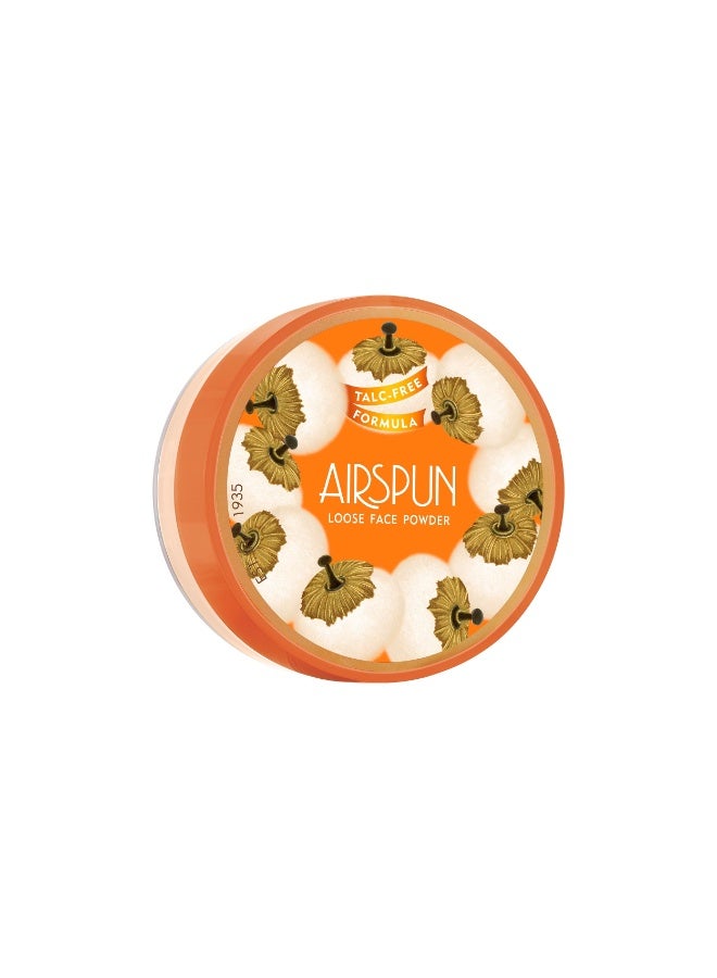 Airspun Loose Setting Powder, Talc-Free, Pore Minimizer, Oil Absorbing Face Powder – Translucent, 1.2 oz - Image 1