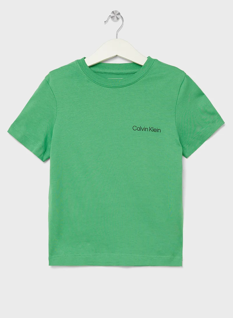 Calvin Klein Jeans Kids 2 Pack Color Block T-Shirt