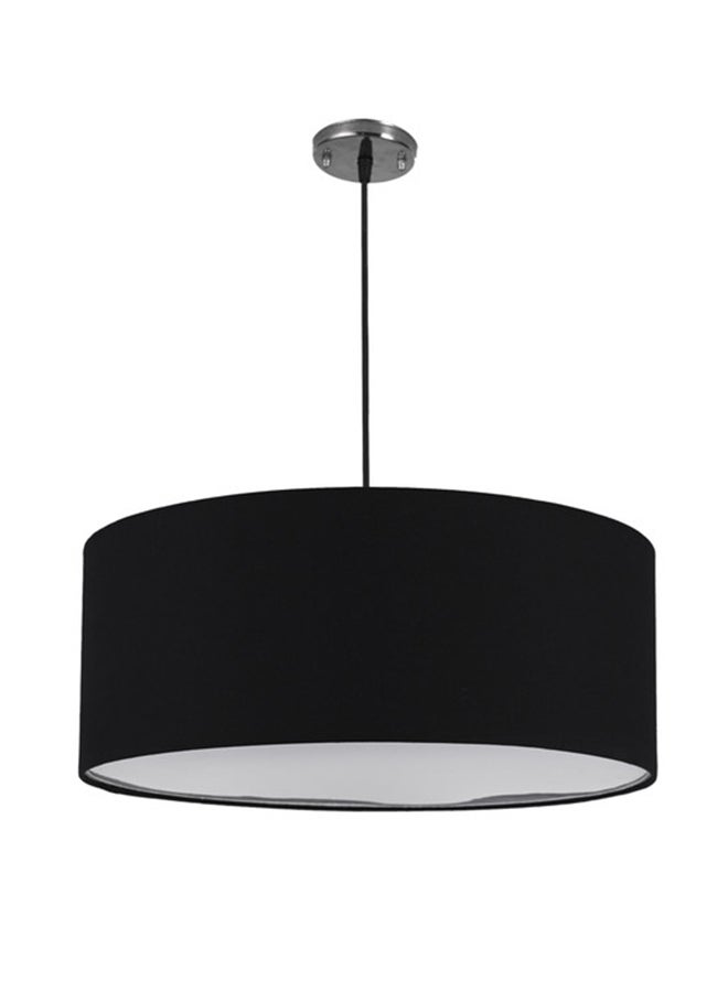 El Rawda Lighting Eimia Ceiling Lamp -1 Layer | modern decorative LED E27 pendant light ceiling lamp hanging | suitable for any room | Color: Black | Size: 70x50 cm - Image 1