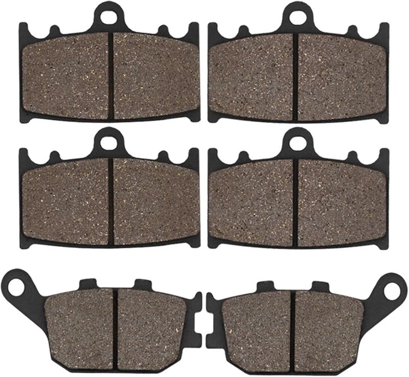 QASULER Motorcycle Front and Rear Brake Pads - Image 1