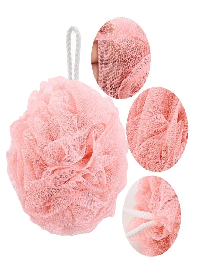 BTYMS 4 Pieces Shower Loofahs Large Bath Sponge 75g Mesh Pouf Wash Puff Shower Poof Body Loofas for Bathing - Image 2