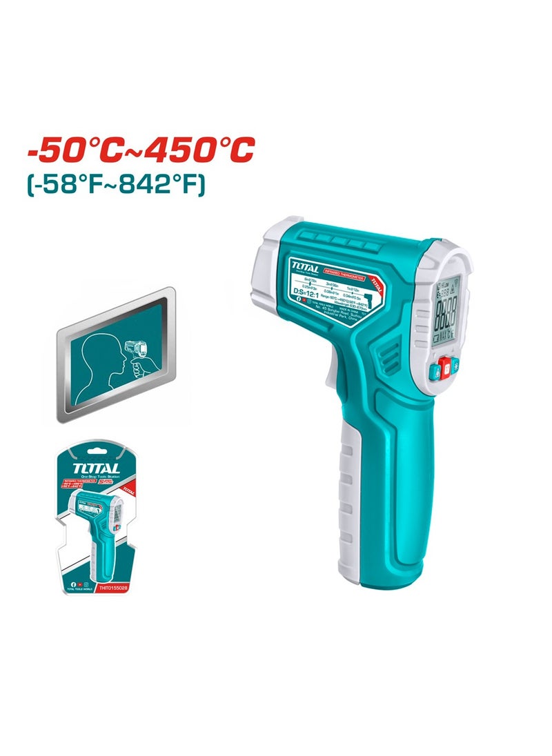 TOTAL - TOTAL Infrared Thermometer – Non-Contact Digital Laser Thermometer for Temperature Measurement High Accuracy, Wide Temperature Range THIT0155028 - Image 1