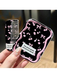 KHAJUL 2-Piece Portable Makeup Mirror, Luxury Pocket Mirror for Women, Girls  - Image 5