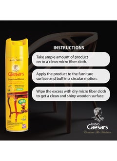 Caesars Caesars Furniture Shiner - Restore and Protect Your Furniture's Luster  - Image 3