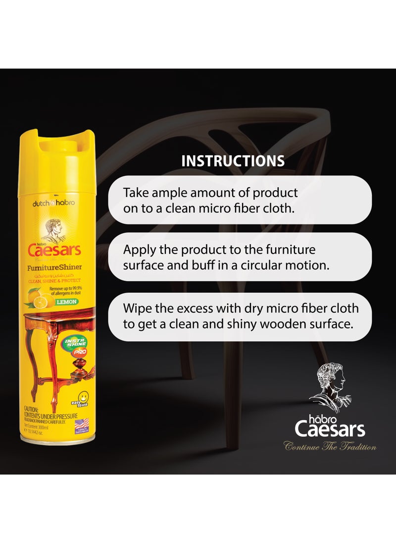 Caesars Caesars Furniture Shiner - Restore and Protect Your Furniture's Luster  - Image 3