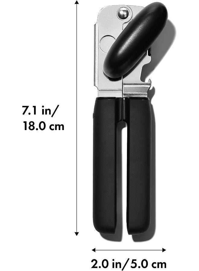 OXO Good Grips SoftHandled Can Opener Black/Silver 1 Count (Pack of 1) - Image 2