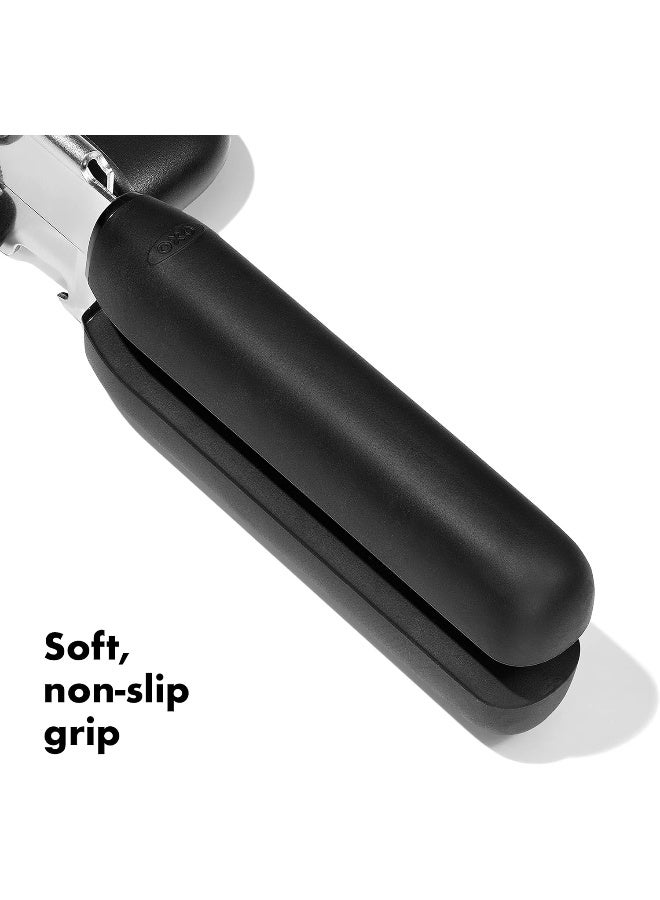 OXO Good Grips SoftHandled Can Opener Black/Silver 1 Count (Pack of 1) - Image 4