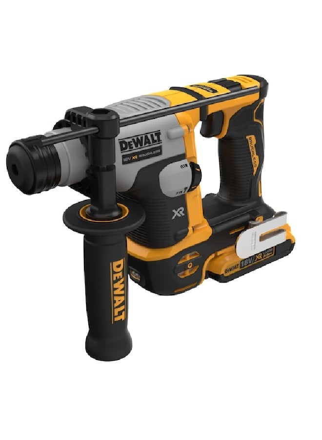 ديوالت مثقاب 18 فولت XR بدون فرشاة SDS-Plus فائق الصغر، متعدد الألوان 17.6 x 7.3 x 28.3 سم DCH172D2-GB - Image 3