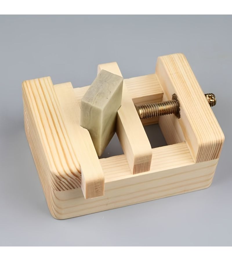 Beech Wood Carving Jig For Calligraphy And Painting Seals Adjustable Size Non Electric Wood Carving Fixing Tool Seal Carving Stands 1pc - Image 5