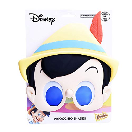 Sun-Staches SunStaches Pinocchio Sunglasses Disney Costume Accessory UV400 One Size Fits Most - Image 5