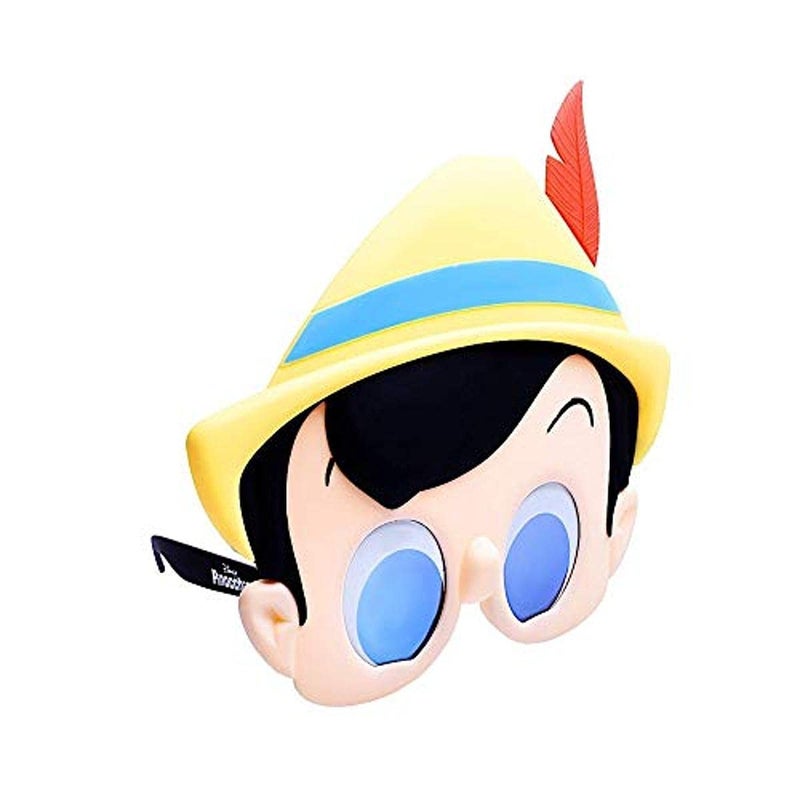 Sun-Staches SunStaches Pinocchio Sunglasses Disney Costume Accessory UV400 One Size Fits Most - Image 3