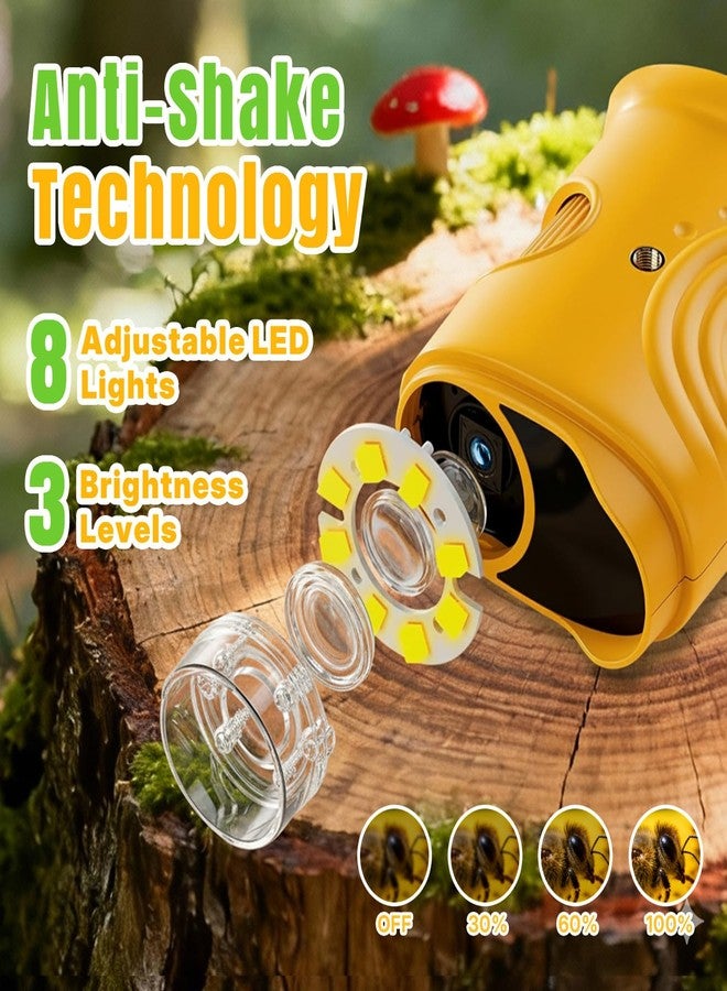 مكبازل مجهر رقمي محمول باليد من ماكبازل بقوة تكبير 1000X للأطفال، مجهر جيب صغير قابل لإعادة الشحن بشاشة IPS مقاس 2.0 بوصة، ألعاب وهدايا عيد ميلاد للبنات والأولاد، هدية تعليمية علمية محمولة للأعمار من 4 إلى 12 عامًا - Image 4