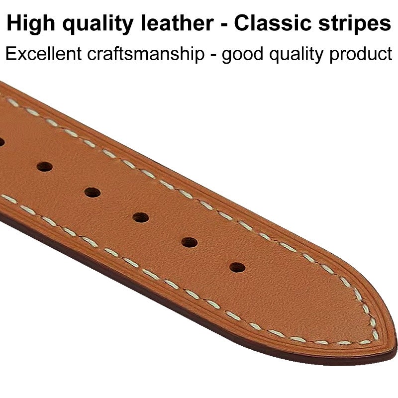 For Apple Watch Series 8 41mm imak PG1 Series Leather Watch Band(Black)