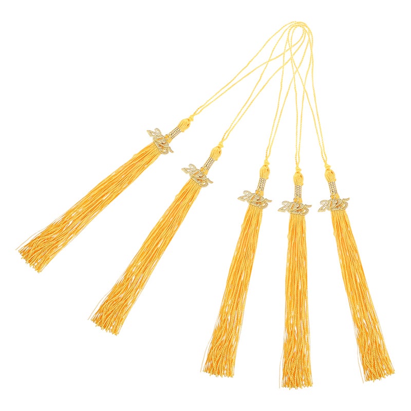 5pcs Diy Tassels For Graduation Caps 2025 Graduation Cap Tassels Academic Caps Tassel Decorative Tassel Pendant Graduation Cap Tassel - Image 5
