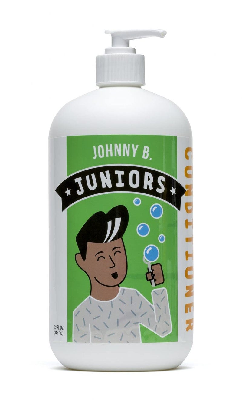 JOHNNY B. Juniors Hair Conditioner for Kids 32 oz. Bottle with Pump - Image 1