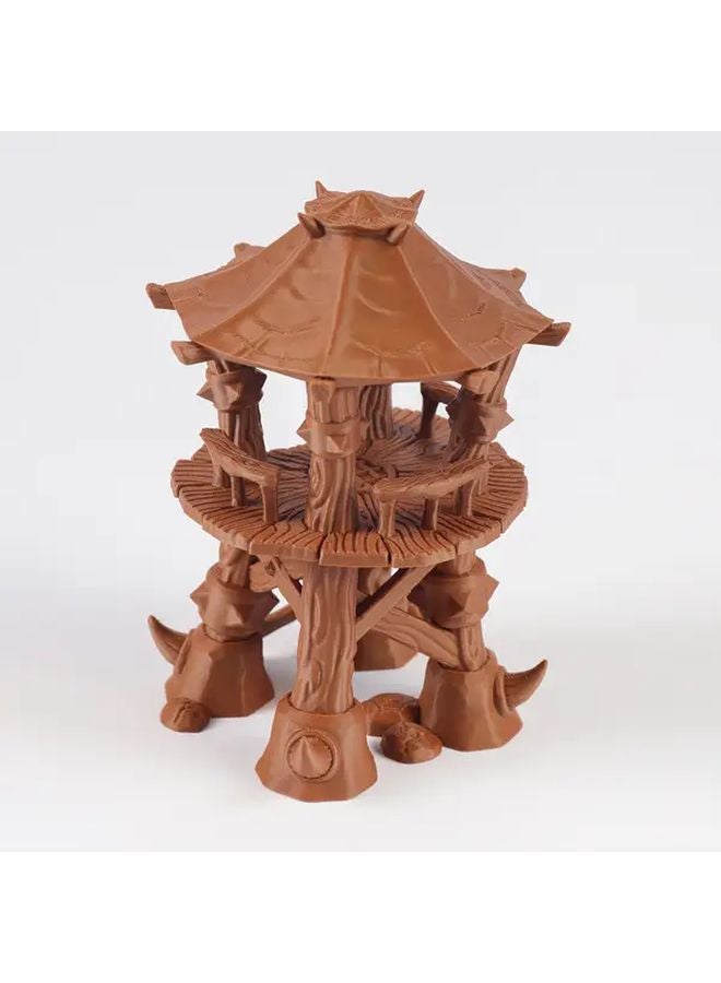 28 ملم معسكر الأورك تضاريس بلاستيكية لعبة أدوار ملحقات طاولة برج الأورك - Image 5