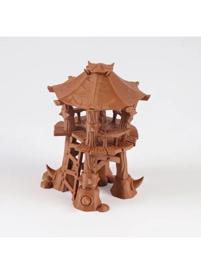 28 ملم معسكر الأورك تضاريس بلاستيكية لعبة أدوار ملحقات طاولة برج الأورك - Image 4