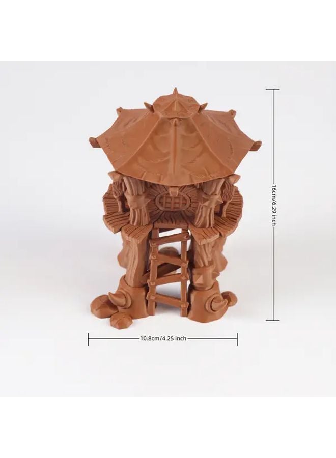 28 ملم معسكر الأورك تضاريس بلاستيكية لعبة أدوار ملحقات طاولة برج الأورك - Image 3