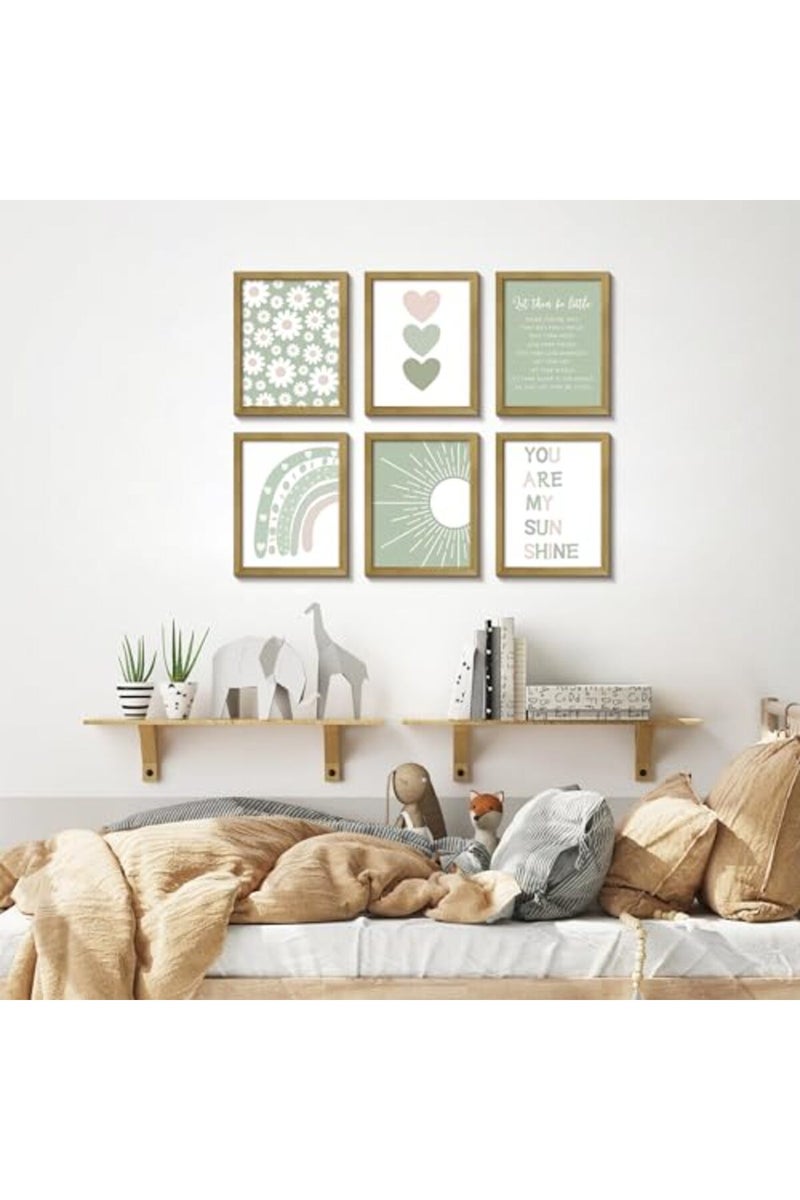 calmart Sage Green Master Wall Art Prints - Abstract Matisse Wall Art Exhibition Posters, Vintage Art Boho Art Prints, Retro Room Decor for Aesthetic Bedroom Unframed - Image 4