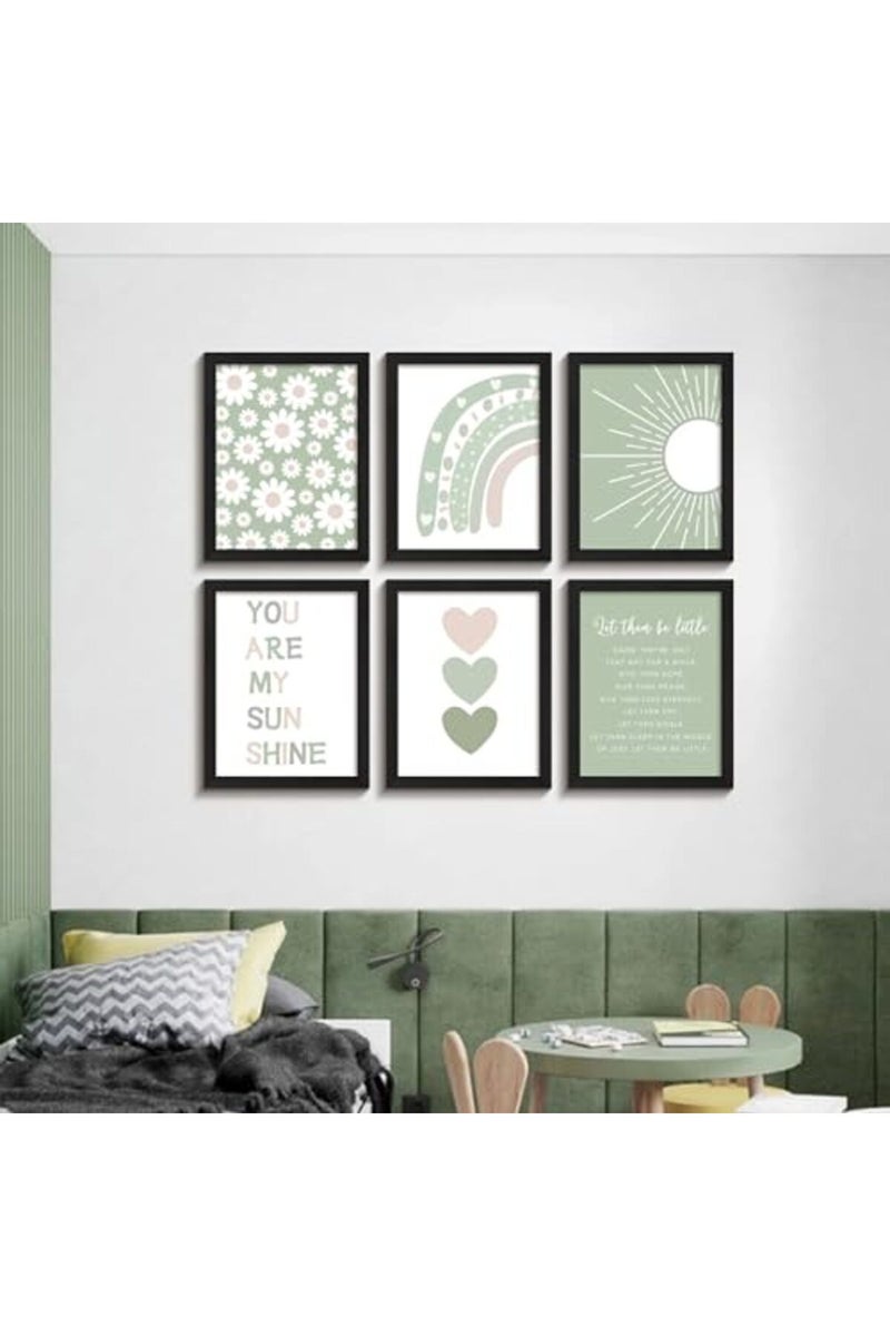 calmart Sage Green Master Wall Art Prints - Abstract Matisse Wall Art Exhibition Posters, Vintage Art Boho Art Prints, Retro Room Decor for Aesthetic Bedroom Unframed - Image 2