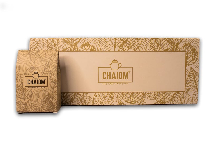 CHAIOM مجموعة تشايوم المميزة - عبوة من 4 نكهات (شاي الكركم، شاي القهوة، شاي القرفة الحارة، شاي التجديد) - Image 3