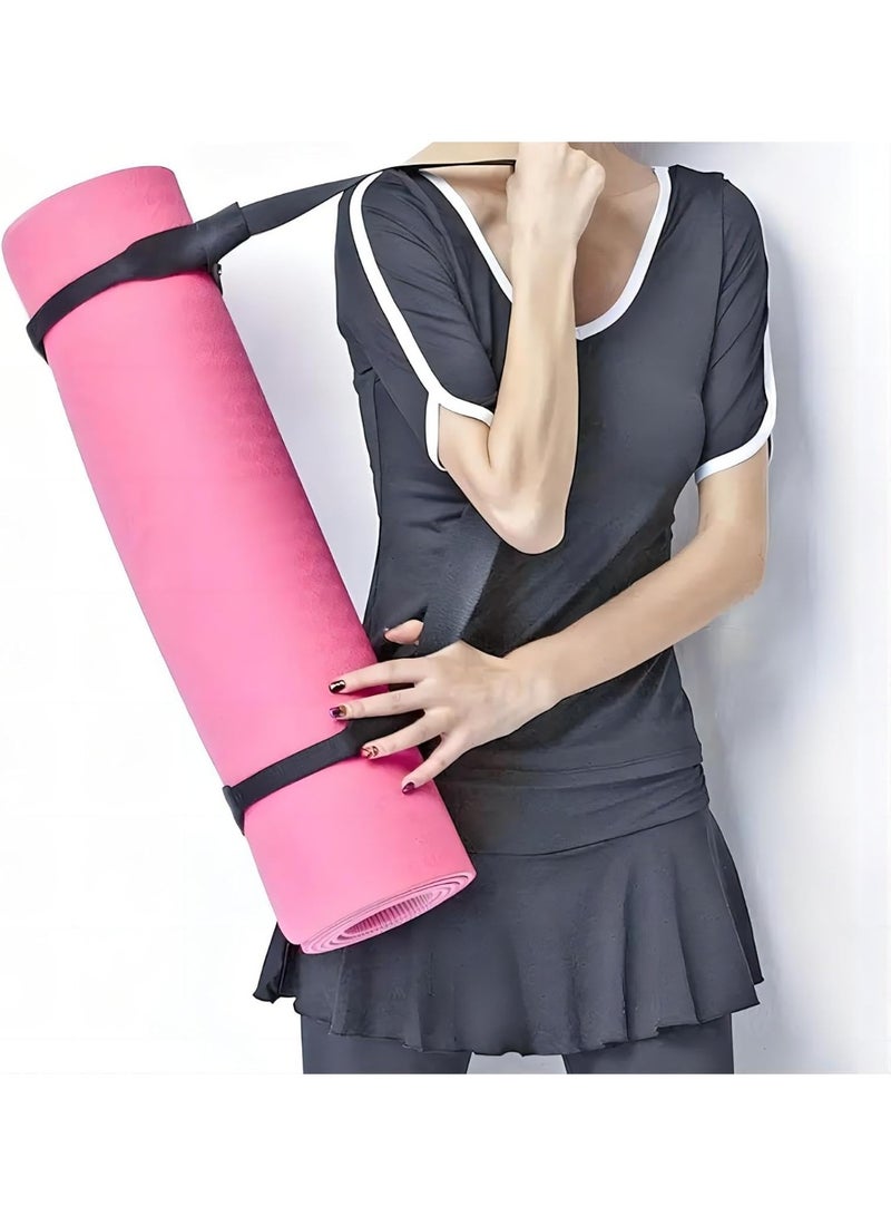 هومستر 3 قطع يوغا حصيرة حزام لحمل, يوغا حصيرة ناقل, قابل للتعديل يوغا حصيرة سلينغ لليوغا حصيرة - Image 3