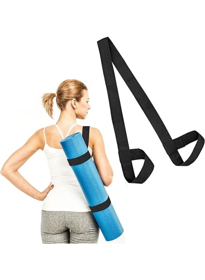 هومستر 3 قطع يوغا حصيرة حزام لحمل, يوغا حصيرة ناقل, قابل للتعديل يوغا حصيرة سلينغ لليوغا حصيرة - Image 2