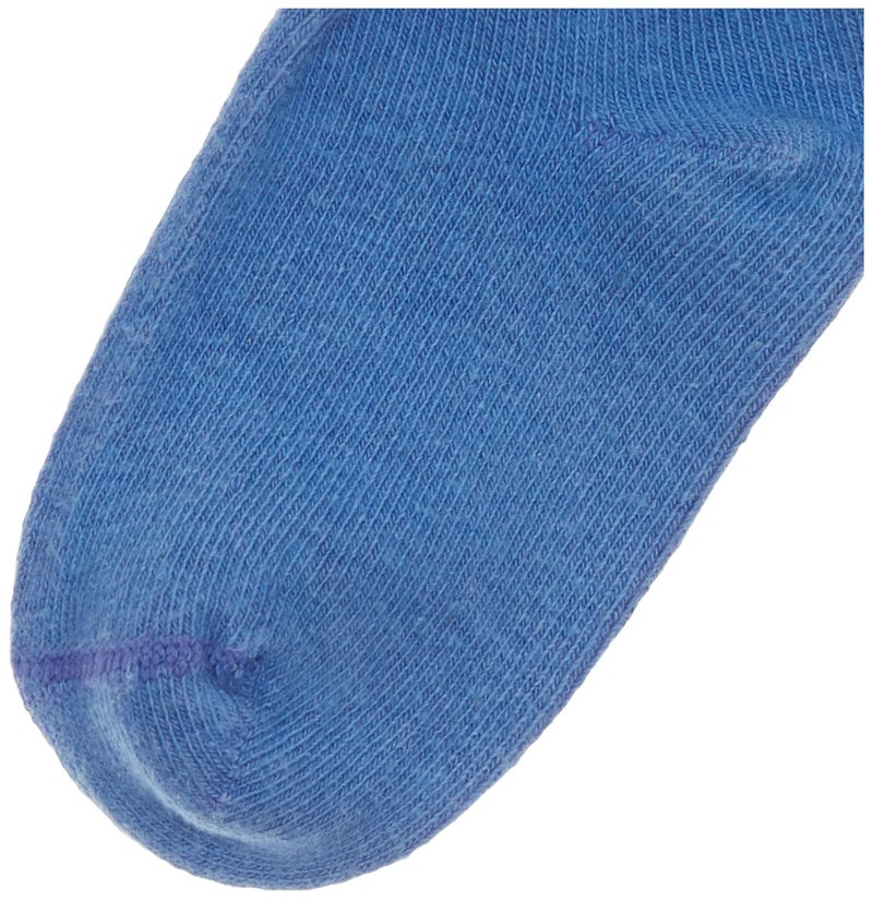 Jefferies Socks جوارب جيفري للأطفال الأولاد حديثي الولادة مع حافة قابلة للطي، عبوة 6 أزواج، جوارب للأطفال الرضع والصغار، أزرق/أبيض/ملكي - Image 3
