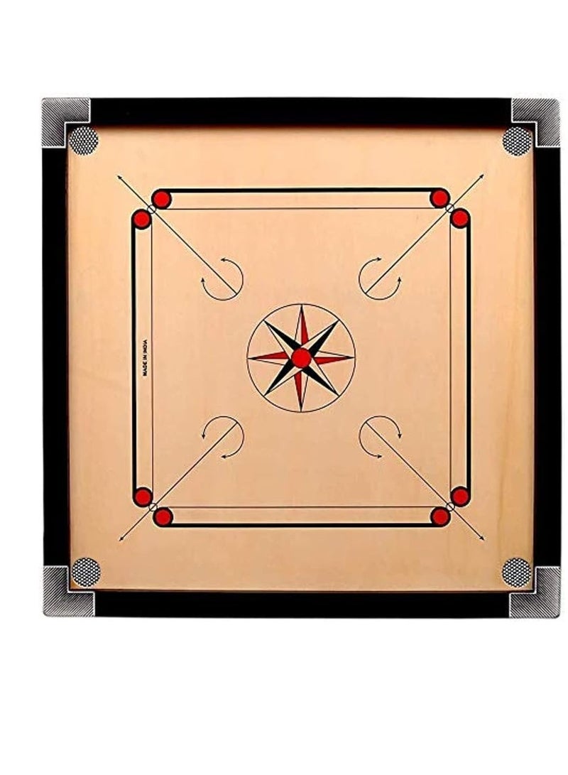 GK Carrom Board,Ultimate Carrom Experience, Family Fun Carrom Board 30x30 - Image 1