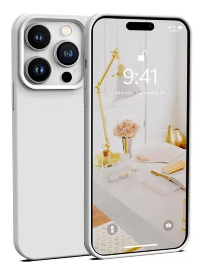 TIGER Silicone Case for iPhone 14 Pro Max – Full Body Shockproof Cover with Soft Microfiber Lining | Slim Fit, Anti-Scratch, Anti-Slip Grip | Wireless Charging Compatible | Precise Cutouts & Drop Protection - Image 3