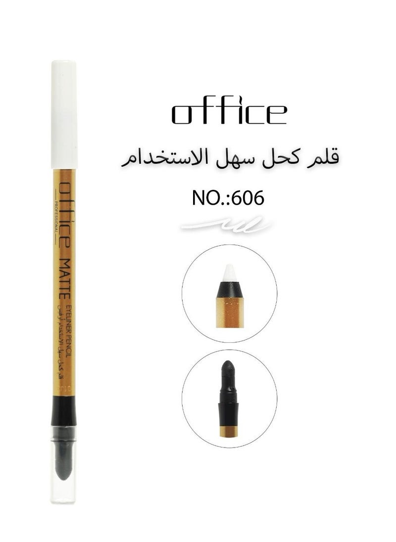 Office - Matte Eyeliner Pencil NO. :606 - Image 1