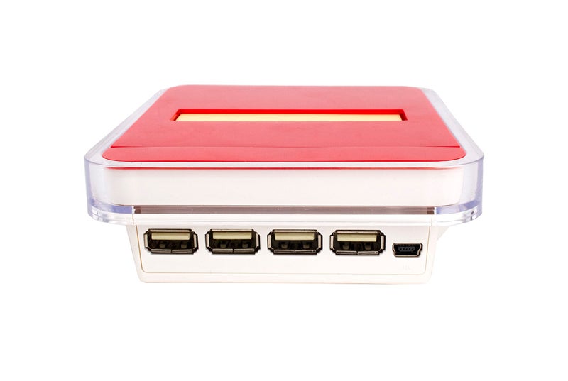 Premsons® Desktop USB Turbo Charger Hub with Blue LED Light and Sticky Note Dispenser (Colours May Vary) - Image 3