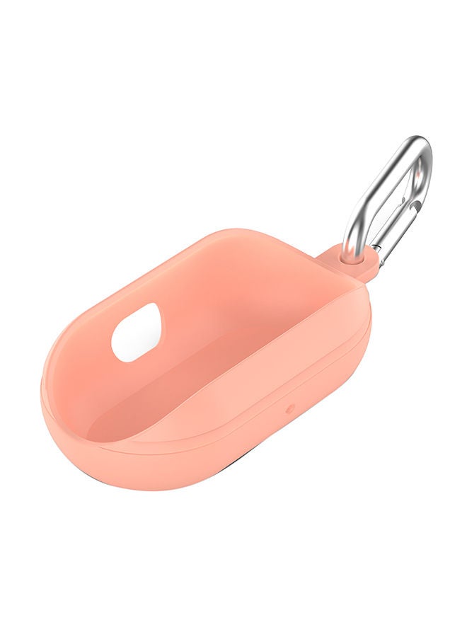NIBEMINENT Shockproof Case Cover With Hook For Samsung Galaxy Buds Pink - Image 1