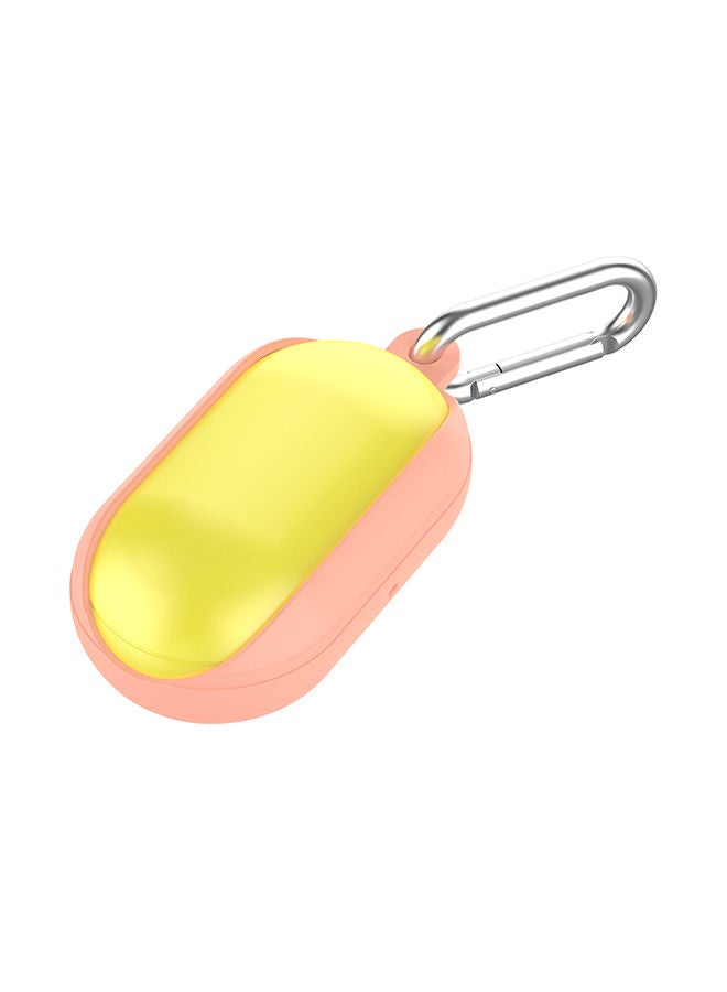 NIBEMINENT Shockproof Case Cover With Hook For Samsung Galaxy Buds Pink - Image 5