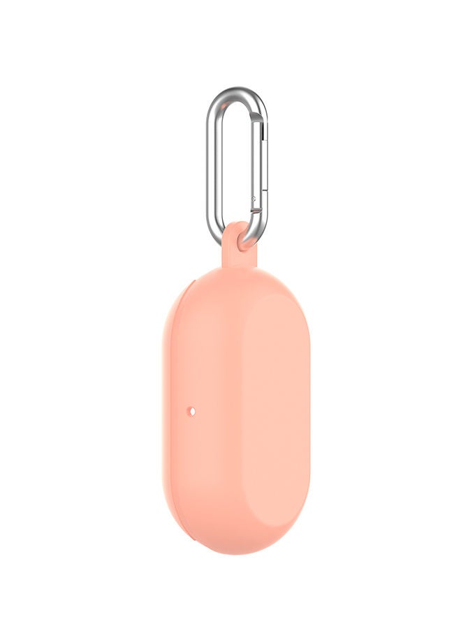 NIBEMINENT Shockproof Case Cover With Hook For Samsung Galaxy Buds Pink - Image 4