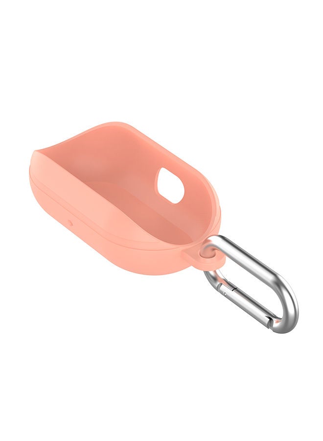 NIBEMINENT Shockproof Case Cover With Hook For Samsung Galaxy Buds Pink - Image 3