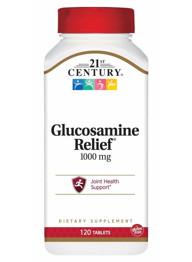 21st Century أقراص جلوكوزامين رليف® 1000 ملغ، 120 حبة - Image 1