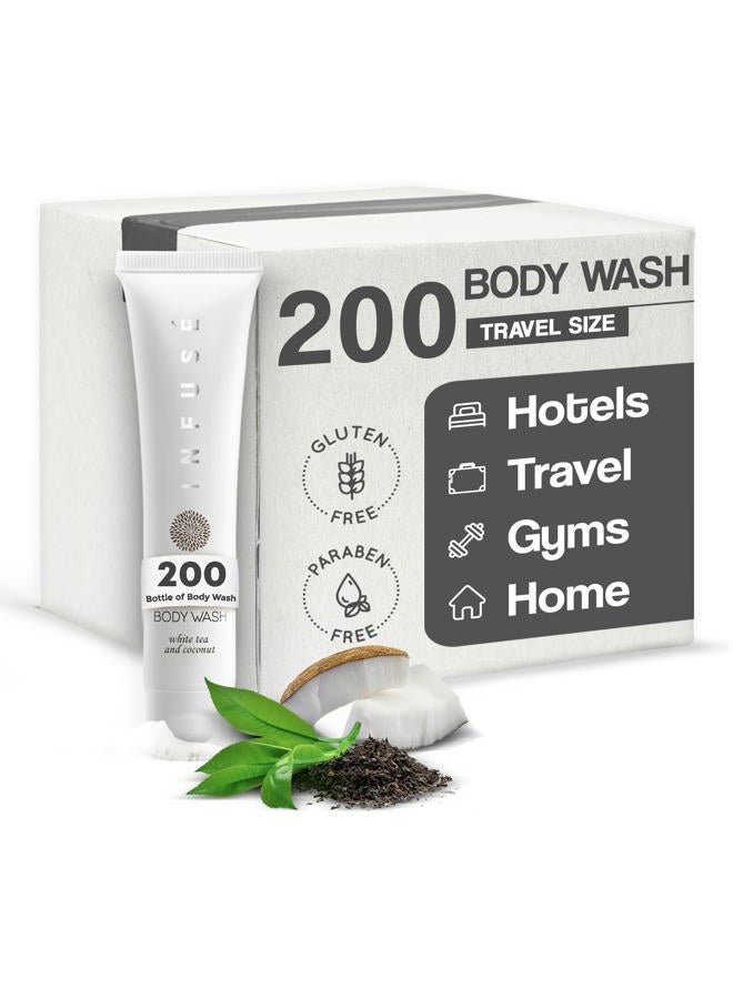 Infuse Travel-Size Hotel Body Wash Soap, 1 oz. (Case of 200) - Image 1