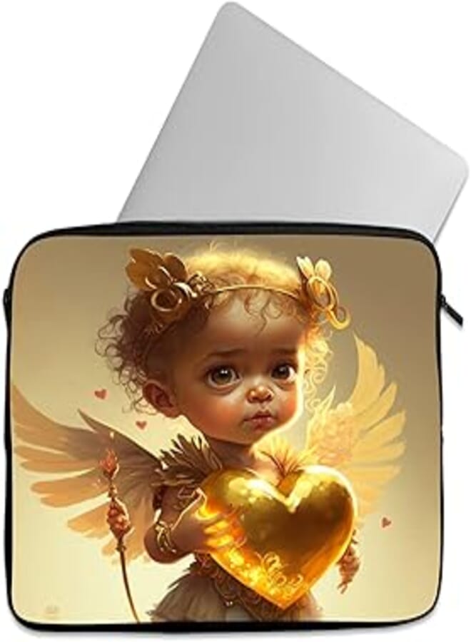 Laptop Sleeve 15.6 & 15 Inch Protective Case With Zipper Carrying Bag Laptop Sleeve Laptop Sleeve Laptop Sleeve 15.6 & 15 Inch-Tat Casual Printed Laptop Sleeve Lap 5837