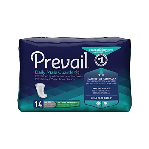 Prevail Male Incontinence Guards, Maximum Absorbency, 14 Count - Image 5