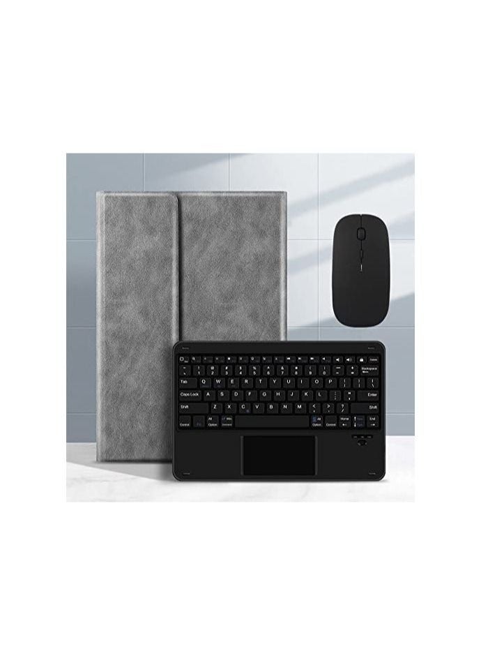 Keyboard Case Compatible with MateBook E 12.6 2022 DRC-W58 with Mouse,Tablet PC Bluetooth Wireless keyboard Protective Cover with Touchpad PU Leather Cover Stand - Image 1