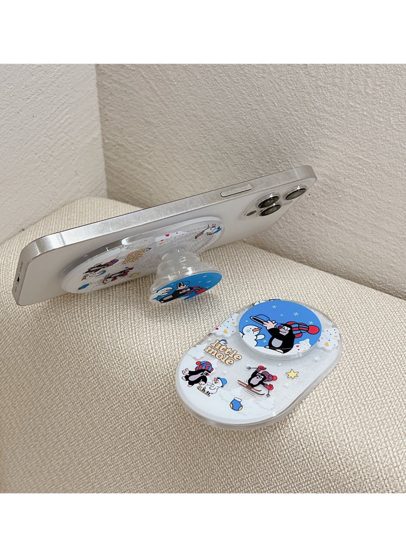 Color Fans - Mole Phone Grip Stand Compatible with MagSafe, MagSafe Phone Grip Holder, Wireless Charging Compatible - Image 1