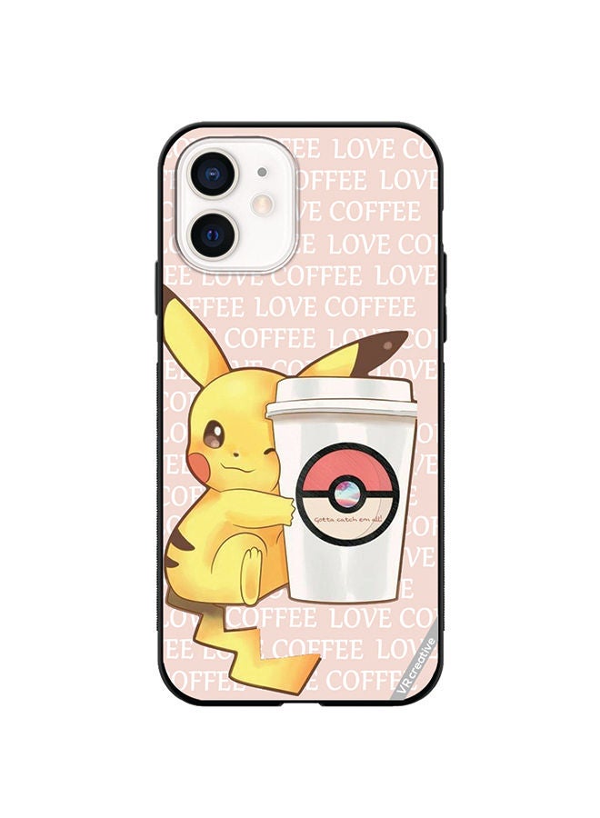 VR CREATIVE Protective Case Cover For Apple iPhone 11 Love Coffee Design Multicolour - Image 1