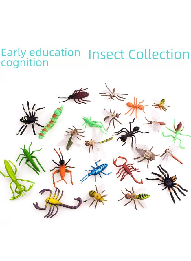 Multi-style Realistic Insect Butterfly Sea Creature Decorations Sandbox Scenes Educational Cognitive Animal Models-Color:Insects 15/27.5*19cm-268g  - Image 4