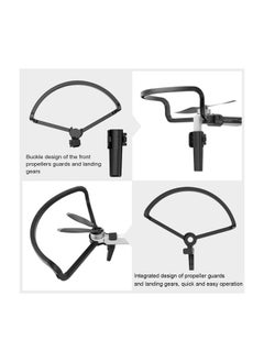 KASTWAVE 2 in 1 Propellers Guard for Mavic Mini 2, with Landing Gear Extension Legs Protection Drone Accessories Foldable for DJI Mavic Mini 2/ Mini 1 / Mini SE Drone (Grey)  - Image 4