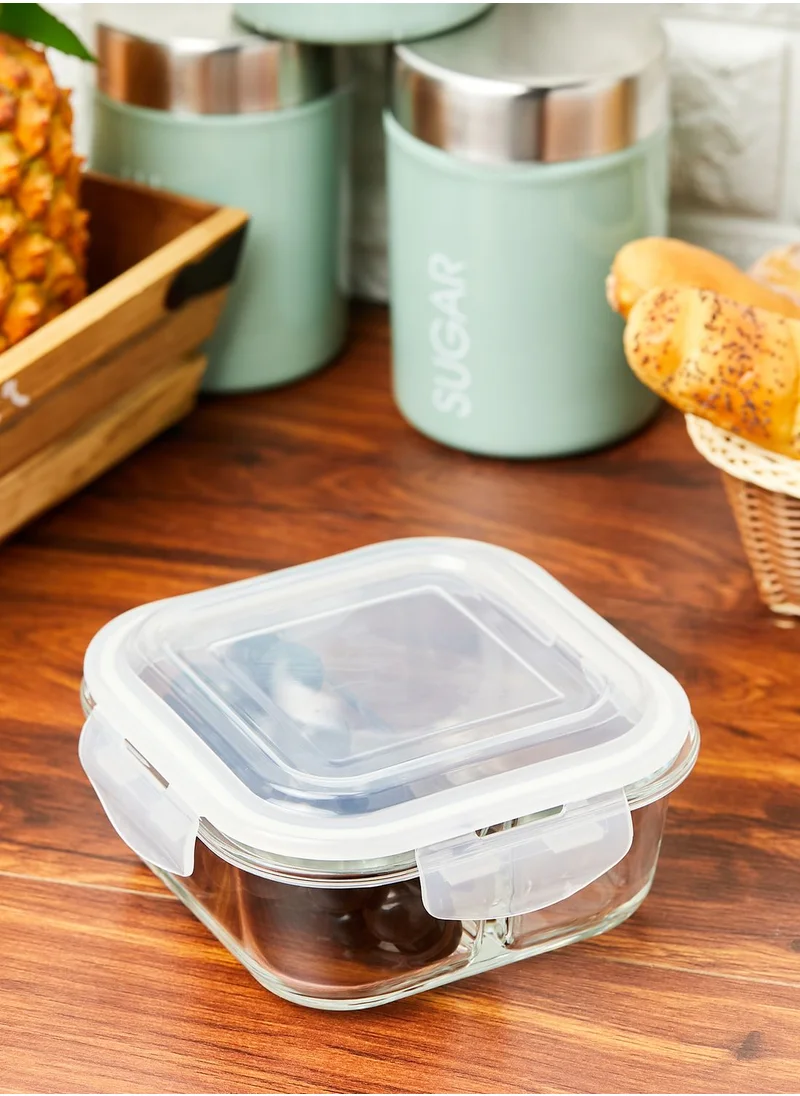 Premier Freska Glass 2 Compartments Food Container