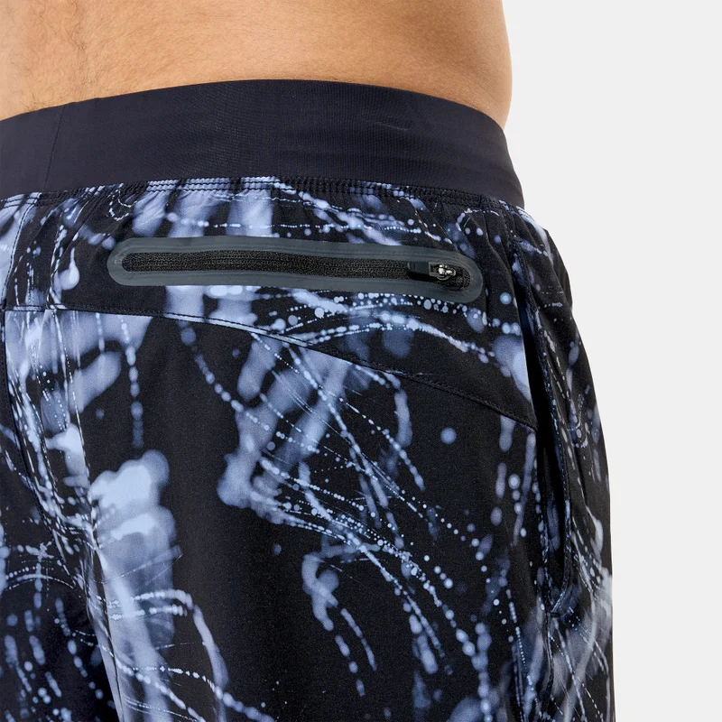 Speedo Black Men's Lookout Print Volley Swimming Shorts for Men | Best Price UAE