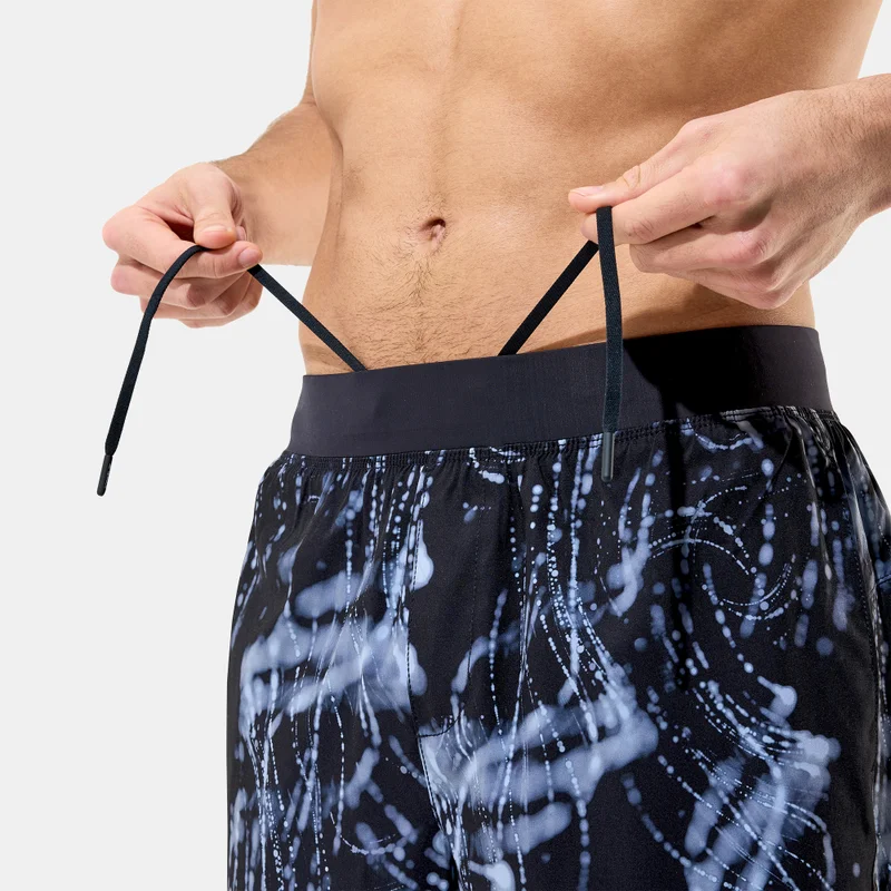 Speedo Black Men's Lookout Print Volley Swimming Shorts for Men | Best Price UAE