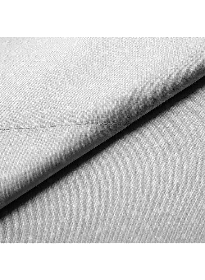 Sweet Home Collection 1500 Supreme Collection Full Sheet Sets Polka Dot Gray  Luxury Hotel Bed Sheets and Pillowcase Set for Full Mattress  Extra Soft Elastic Corner Straps Deep Pocket Sheets Full Polka Dot Gray  - Image 3